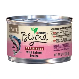 Purina Beyond Grain-Free Wild Salmon Pate Recipe Canned Cat Food - Pet Home | The Perfect Pet Supplies Shopping Experience