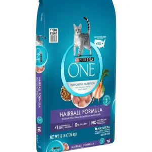 Purina ONE Advanced Nutrition Hairball Formula Dry Cat Food - Pet Home | The Perfect Pet Supplies Shopping Experience