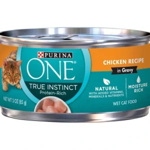 Purina ONE Chicken Cuts in Gravy Canned Cat Food - Pet Home | The Perfect Pet Supplies Shopping Experience