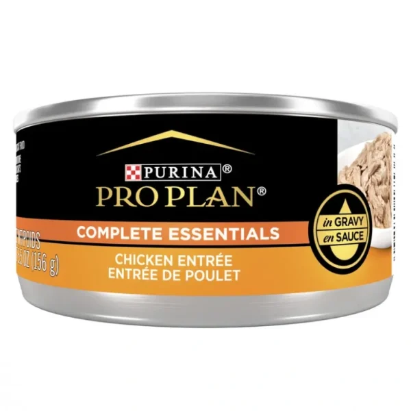 Purina Pro Plan Chicken Entree in Gravy Canned Cat Food - Pet Home | The Perfect Pet Supplies Shopping Experience