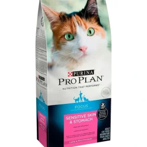 Purina Pro Plan Focus Adult Sensitive Skin &Stomach Lamb &Rice Formula Dry Cat Food - Pet Home | The Perfect Pet Supplies Shopping Experience