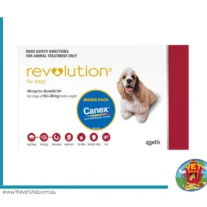 Revolution Red 6pk - Dogs 10 - 20kg *PLUS FREE Canex tablets* - Pet Home | The Perfect Pet Supplies Shopping Experience