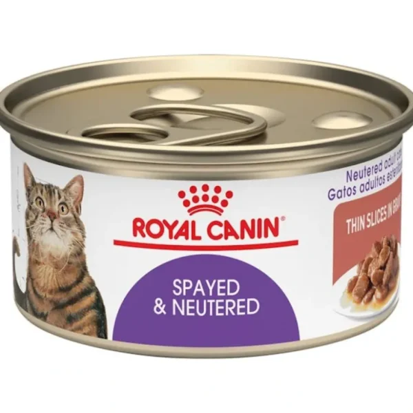 Royal Canin - Spayed Neutered Thin Slices in Gravy Wet Cat Food - Pet Home | The Perfect Pet Supplies Shopping Experience