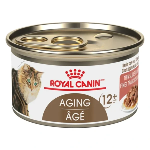 Royal Canin, Feline Health Nutrition Aging 12+ Thin Slices In Gravy - Wet Cat Food - Pet Home | The Perfect Pet Supplies Shopping Experience