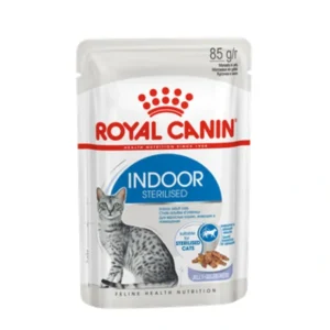 Royal Canin Feline Indoor Sterilised Sachets in Jelly 85g x 12 - Pet Home | The Perfect Pet Supplies Shopping Experience