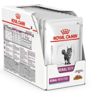 Royal Canin Feline Renal 12 x 85gm with FISH - Pet Home | The Perfect Pet Supplies Shopping Experience