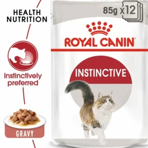 Royal Canin Instinctive in gravy cat wet food pouches 85gm x 12 - Pet Home | The Perfect Pet Supplies Shopping Experience