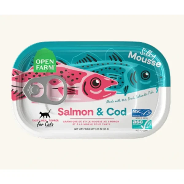 Salmon & Cod Topper for Cats, 3oz - Pet Home | The Perfect Pet Supplies Shopping Experience