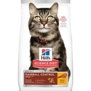 Science Diet, Adult 7+ Hairball Control Chicken Recipe Dry Cat Food - Pet Home | The Perfect Pet Supplies Shopping Experience