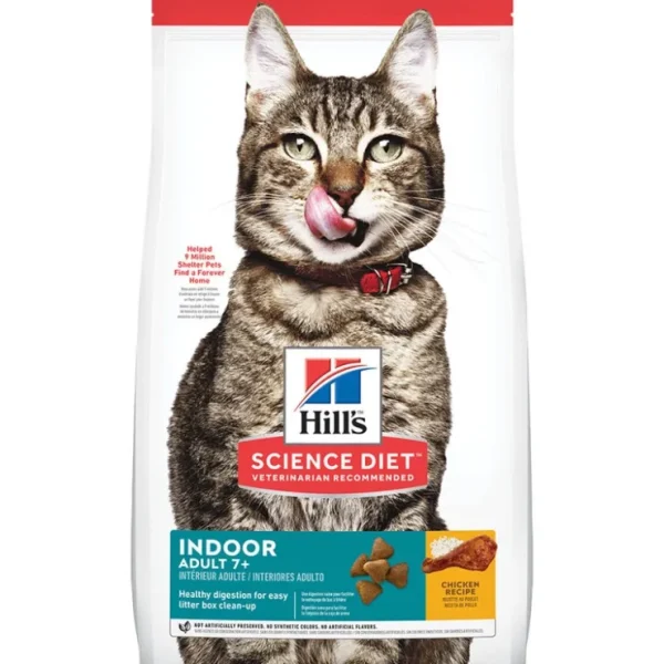Science Diet, Adult 7+ Indoor Chicken Recipe Dry Cat Food  - Pet Home | The Perfect Pet Supplies Shopping Experience