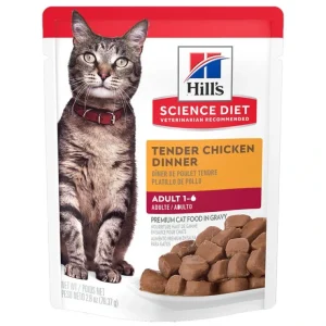 Science Diet, Adult Tender Chicken Dinner Wet Cat Food - 80 g - Wet Cat Food - Pet Home | The Perfect Pet Supplies Shopping Experience