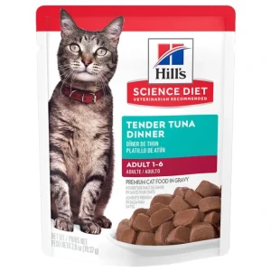 Science Diet, Adult Tender Tuna Dinner Wet Cat Food - 80 g - Wet Cat Food - Pet Home | The Perfect Pet Supplies Shopping Experience