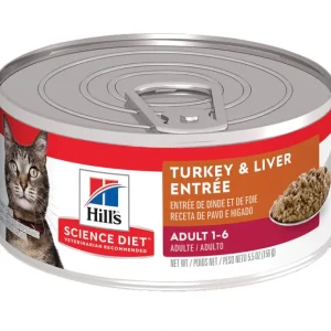Science Diet, Adult Turkey & Liver Canned Cat Food, 156g - Wet Cat Food - Pet Home | The Perfect Pet Supplies Shopping Experience