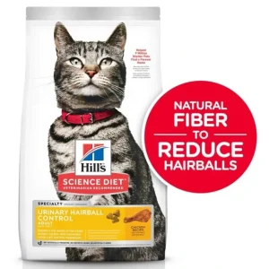 Science Diet, Adult Urinary & Hairball Control Chicken Recipe Dry Cat Food - Pet Home | The Perfect Pet Supplies Shopping Experience