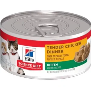 Science Diet Kitten Tender Chicken Dinner 156g x 24 (Case) - Pet Home | The Perfect Pet Supplies Shopping Experience