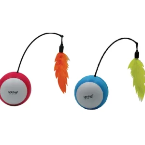 Scream ROLL-O Tumbling Ball Cat Toy - Pet Home | The Perfect Pet Supplies Shopping Experience