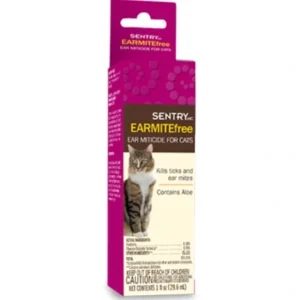 Sentry - Earmite Free Ear Miticide for Cats - Pet Home | The Perfect Pet Supplies Shopping Experience