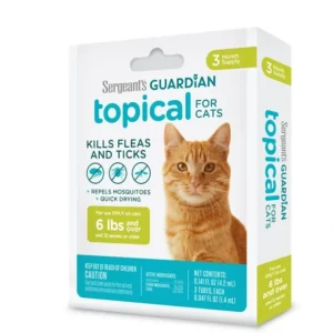 Sergeant's Guardian Flea &Tick Topical for Cats 3 Count - Pet Home | The Perfect Pet Supplies Shopping Experience