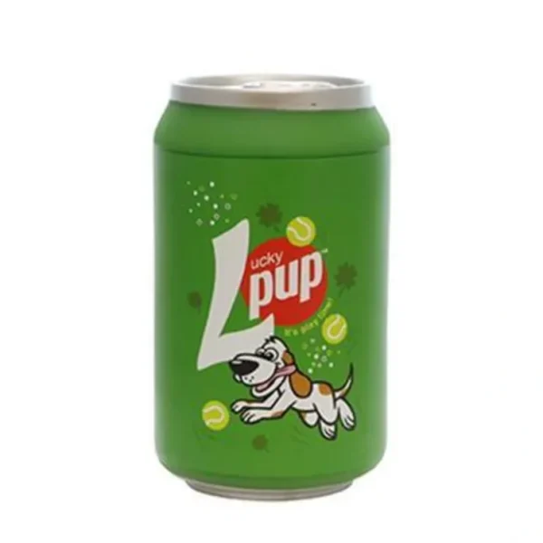 Silly Squeakers Soda Can - Lucky Pup - Pet Home | The Perfect Pet Supplies Shopping Experience