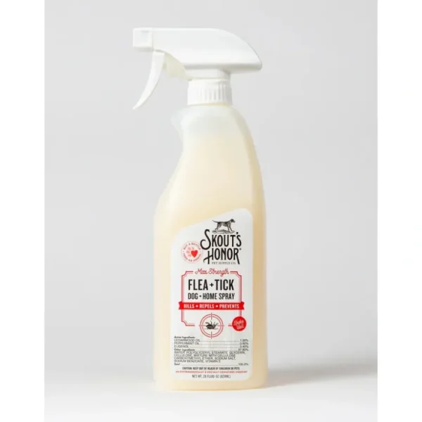 Skout's Honor Flea+Tick Dog &Home Spray (28 oz) - Pet Home | The Perfect Pet Supplies Shopping Experience