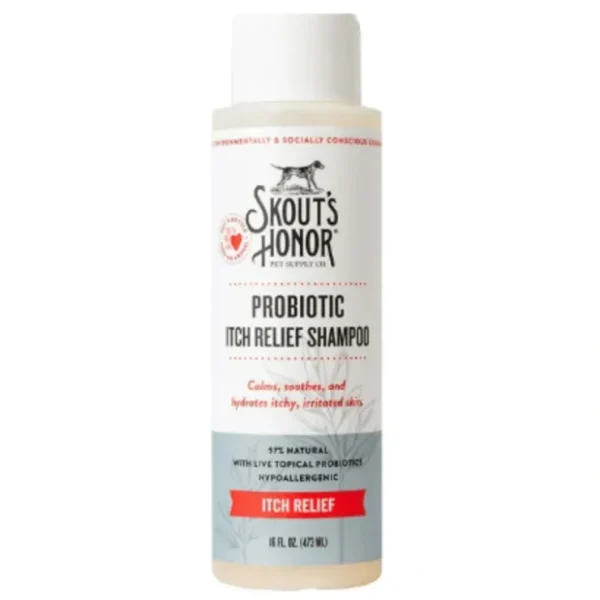 Skout's Honor Probiotic Itch Relief Shampoo for Dogs & Cats - Pet Home | The Perfect Pet Supplies Shopping Experience