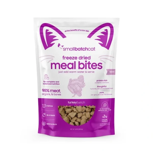 Small Batch Freeze-Dried Meal Bites, Turkey - Pet Home | The Perfect Pet Supplies Shopping Experience
