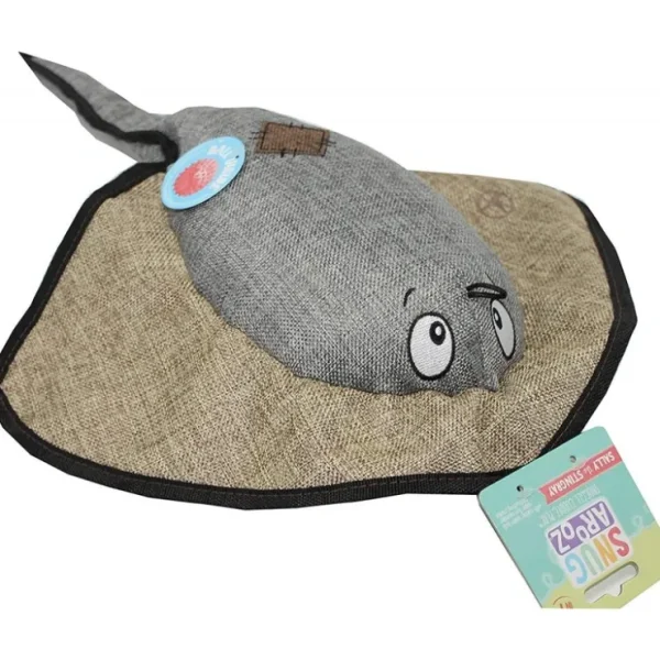 Snugarooz Sally the Stingray Plush Dog Toy (Plush Dog Toy) - Pet Home | The Perfect Pet Supplies Shopping Experience