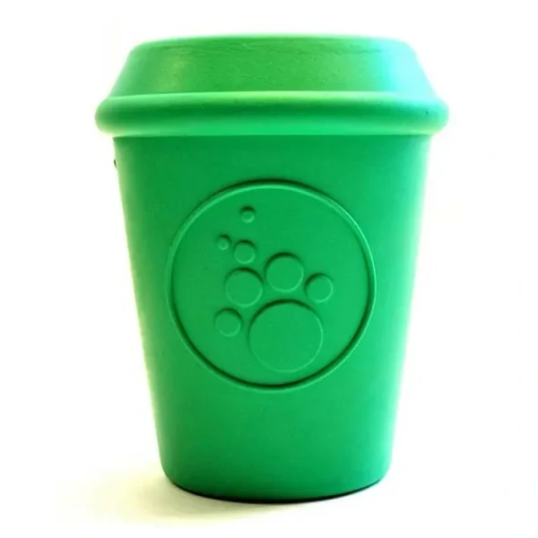 Sodapup Rubber Coffee Cup Chew Toy and Treat Dispenser for Dogs - Pet Home | The Perfect Pet Supplies Shopping Experience