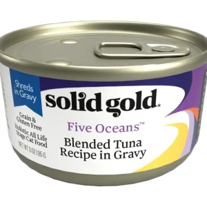 Solid Gold Five Oceans Grain Free Blended Tuna in Gravy Recipe Canned Cat Food - Pet Home | The Perfect Pet Supplies Shopping Experience