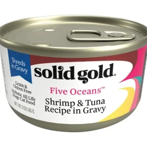 Solid Gold Five Oceans Grain Free Shrimp &Tuna Canned Cat Food - Pet Home | The Perfect Pet Supplies Shopping Experience