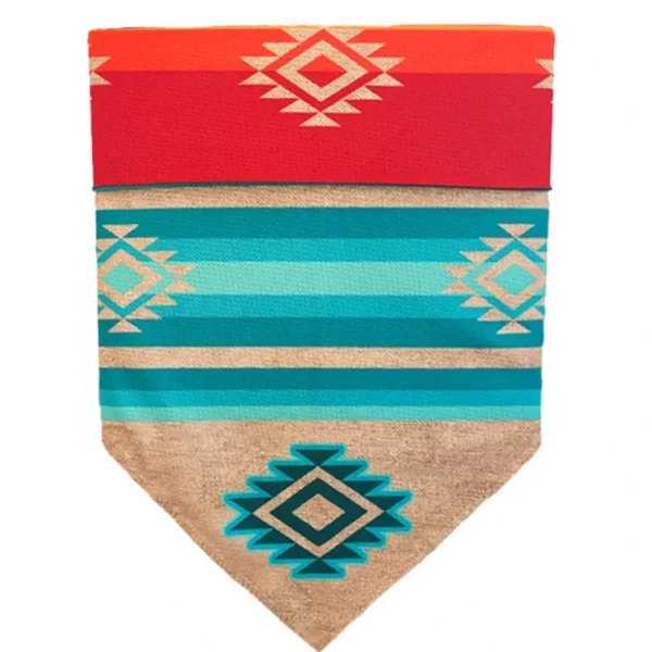 Sport Bandana - Turquoise Sky/Sky Fire - Pet Home | The Perfect Pet Supplies Shopping Experience