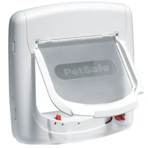 Staywell Deluxe Magnetic Cat Flap - White - Pet Home | The Perfect Pet Supplies Shopping Experience