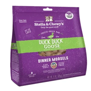 Stella & Chewy's, Cat Freeze-Dried Raw, Duck Duck Goose Dinner Morsels - 227 g - Pet Home | The Perfect Pet Supplies Shopping Experience
