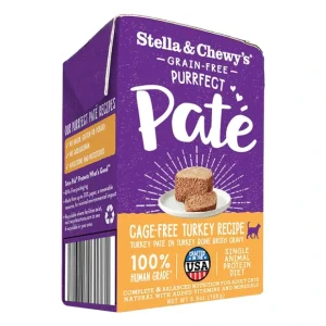 Stella & Chewy's, Cat Purrfect Pate, Cage Free Turkey Recipe - 156 g - Pet Home | The Perfect Pet Supplies Shopping Experience