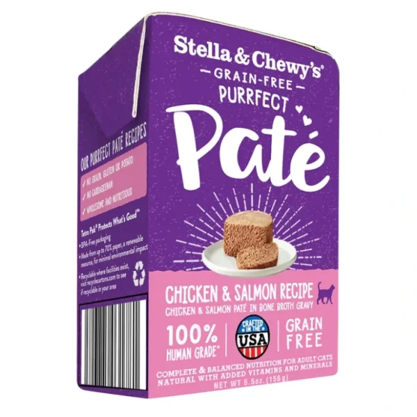 Stella & Chewy's, Cat Purrfect Pate, Chicken & Salmon Medley - 156 g - Pet Home | The Perfect Pet Supplies Shopping Experience
