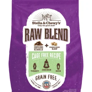 Stella & Chewy's, Cat Raw Blend Kibble, Cage-Free Poultry Recipe - Pet Home | The Perfect Pet Supplies Shopping Experience