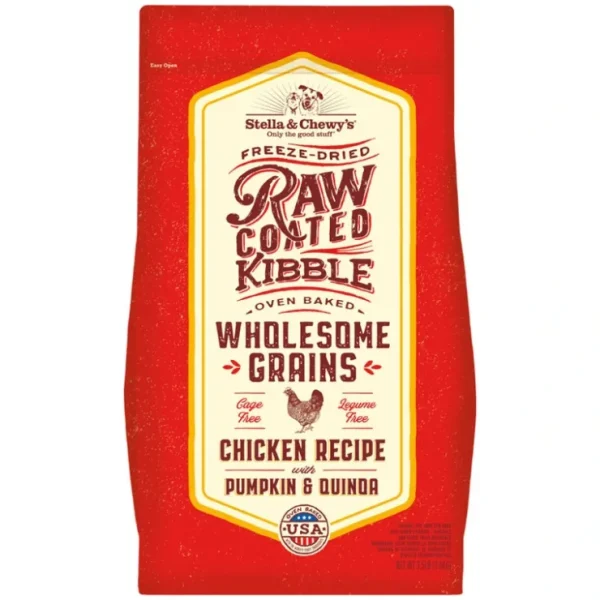 Stella & Chewy's, Dog Raw Coated Kibble With Wholesome Grains, Cage-Free Chicken - Pet Home | The Perfect Pet Supplies Shopping Experience