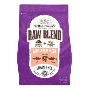 Stella & Chewy's Raw Blend Kibble Wild-Caught Recipe for Cats - Pet Home | The Perfect Pet Supplies Shopping Experience