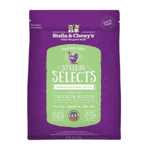 Stella &Chewy's Stella's Selects Cage-Free Chicken Frozen Raw Cat Food - Pet Home | The Perfect Pet Supplies Shopping Experience