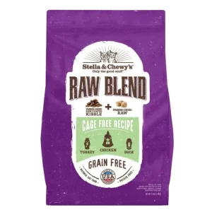 Stella and Chewy's Raw Blend Cage-Free Poultry Dry Cat Food - Pet Home | The Perfect Pet Supplies Shopping Experience