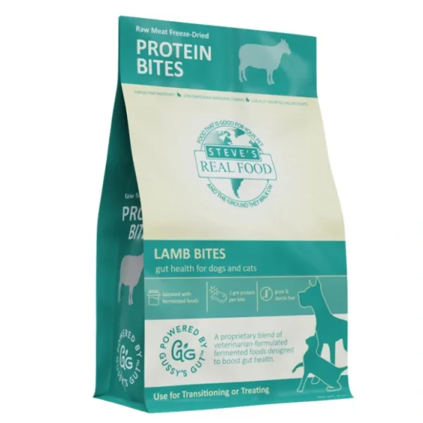 Steve's Lamb Protein Bites Freeze-Dried Gut Health Treats for Dogs and Cats - Pet Home | The Perfect Pet Supplies Shopping Experience