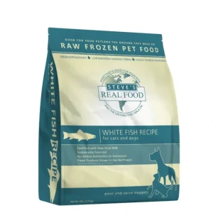 Steve's Real Food Frozen Raw Dog Food White Fish Diet for Dogs and Cats - Pet Home | The Perfect Pet Supplies Shopping Experience