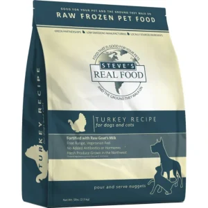 Steve's Real Food Frozen Raw Turkey Diet for Dogs and Cats - Pet Home | The Perfect Pet Supplies Shopping Experience