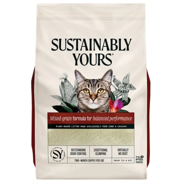 Sustainably Yours, Natural Biodegradable Litter - MultiCat - Pet Home | The Perfect Pet Supplies Shopping Experience