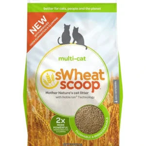 sWheat Scoop Fast Clumping Natural Multi Cat Litter - Pet Home | The Perfect Pet Supplies Shopping Experience
