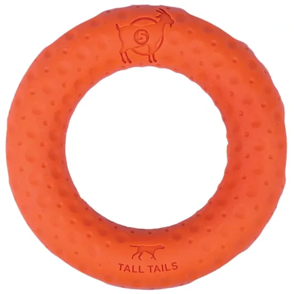 Tall Tails, GOAT Rubber Ring - 5" - Toss Dog Toy - Pet Home | The Perfect Pet Supplies Shopping Experience