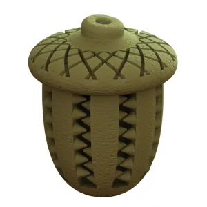 Tall Tails, Rubber Acorn - Green - 3" - Interactive Dog Toy - Pet Home | The Perfect Pet Supplies Shopping Experience