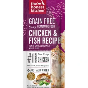 The Honest Kitchen, Grain Free Chicken & Fish, Single Serve, 28 g - Freeze Dried Cat Food - Pet Home | The Perfect Pet Supplies Shopping Experience