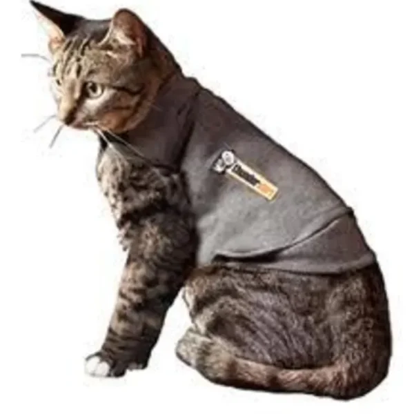 Thundershirt Gray Polo for Cats - Pet Home | The Perfect Pet Supplies Shopping Experience