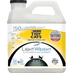 Tidy Cats, LightWeight 4-in-1 Strength Clumping Cat Litter for Multiple Cats - Pet Home | The Perfect Pet Supplies Shopping Experience